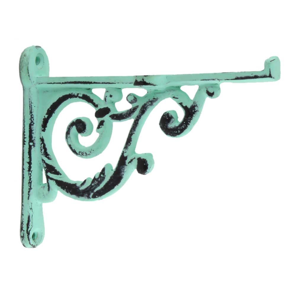 Antique Sage Green Small Shelves Brackets